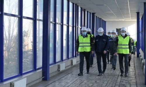 Министр энергетики и аким области посетили предприятия Павлодара